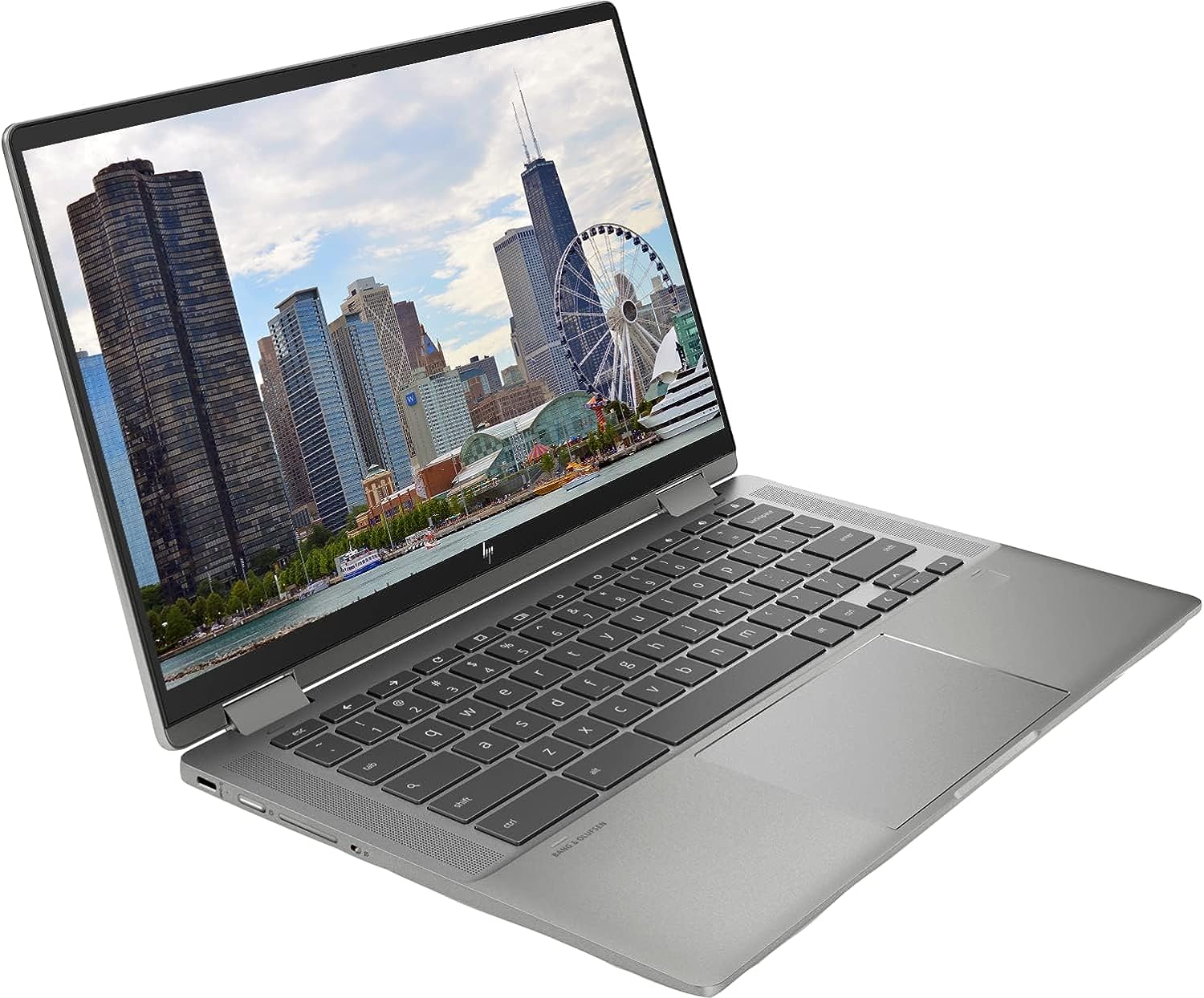 HP 2023 Convertible 2-in-1 Chromebook, 14 FHD IPS Touchscreen, Intel 11th i3 Processor Up to 4.0GHz, 8GB Ram, 128GB SSD, Fingerprint Reader, Super-Fast 6th Gen WiFi, Chrome OS, Dale Gray(Renewed)
