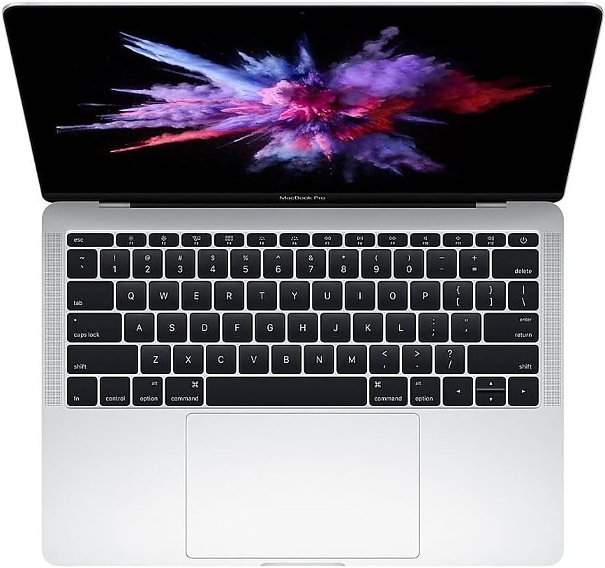 Apple MacBook Pro Retina Display MPXQ2LL/A , 13in Laptop 2.3GHz Intel Core i5 Dual Core, 8GB RAM, 128GB SSD, Silver, macOS Mojave 10.14 (Renewed)