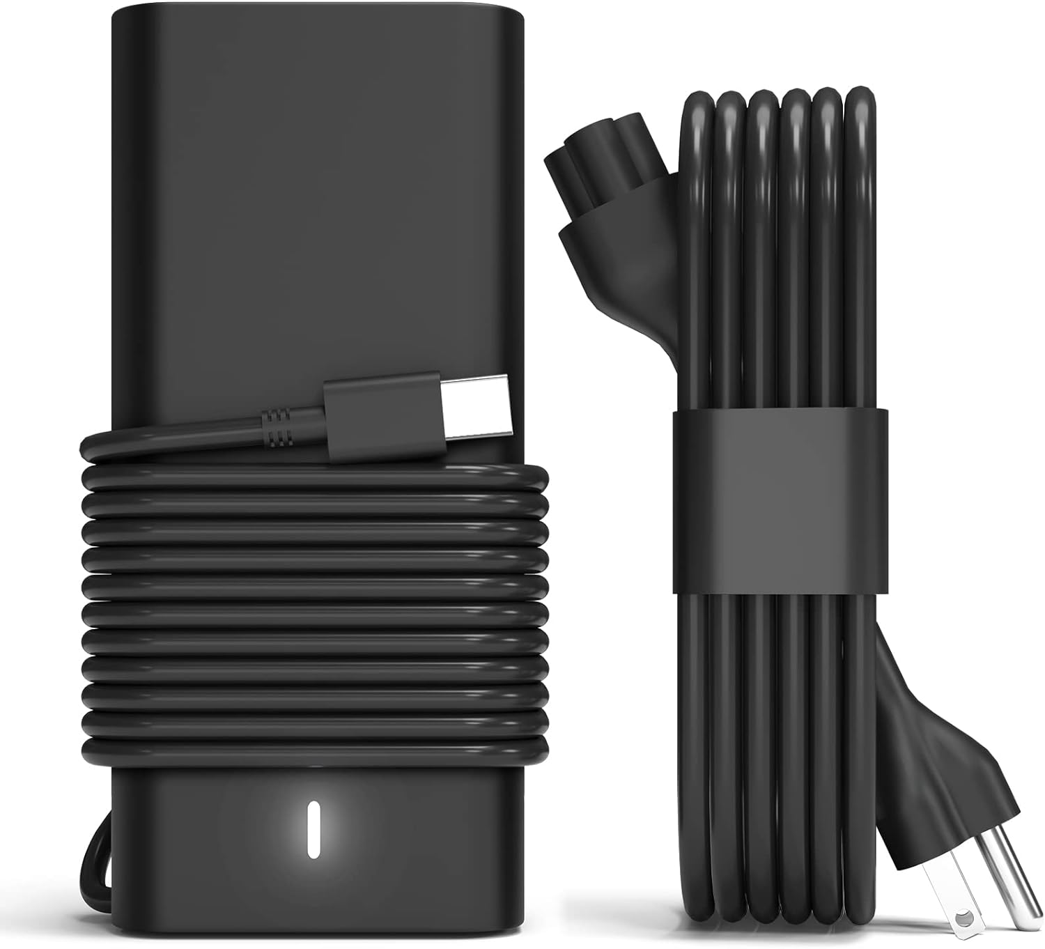 65W 45W USB C Charger Replacement for Dell Latitude 5520 5420 5320 7420 7410 7430 7320 5430 5290 Chromebook 3100 5190 2in1 XPS 13 9350 9380 9360 DA65NM190 LA65NM190 Type C AC Adapter Power Cord