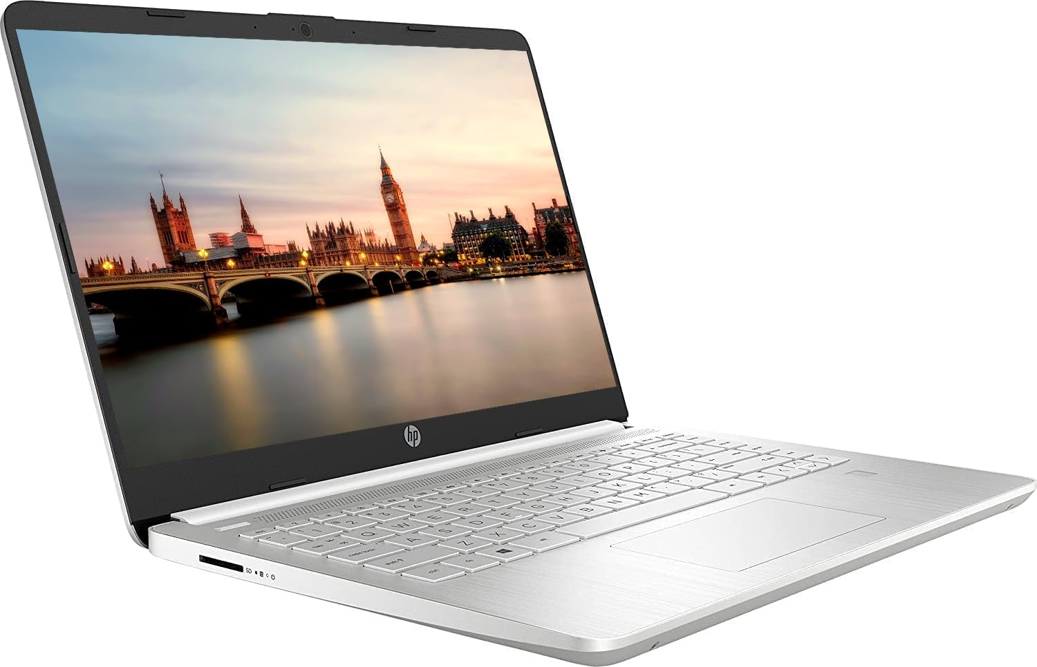 HP Newest 14 HD Laptop, Windows 11, Intel Celeron Dual-Core Processor Up to 2.60GHz, 4GB RAM, 64GB SSD, Webcam, Dale Pink(Renewed) (Dale Blue)