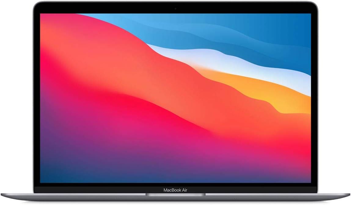 Late 2020 Apple MacBook Air with Apple M1 Chip (13 inch, 8GB RAM, 256GB SSD) Silver (Renewed)