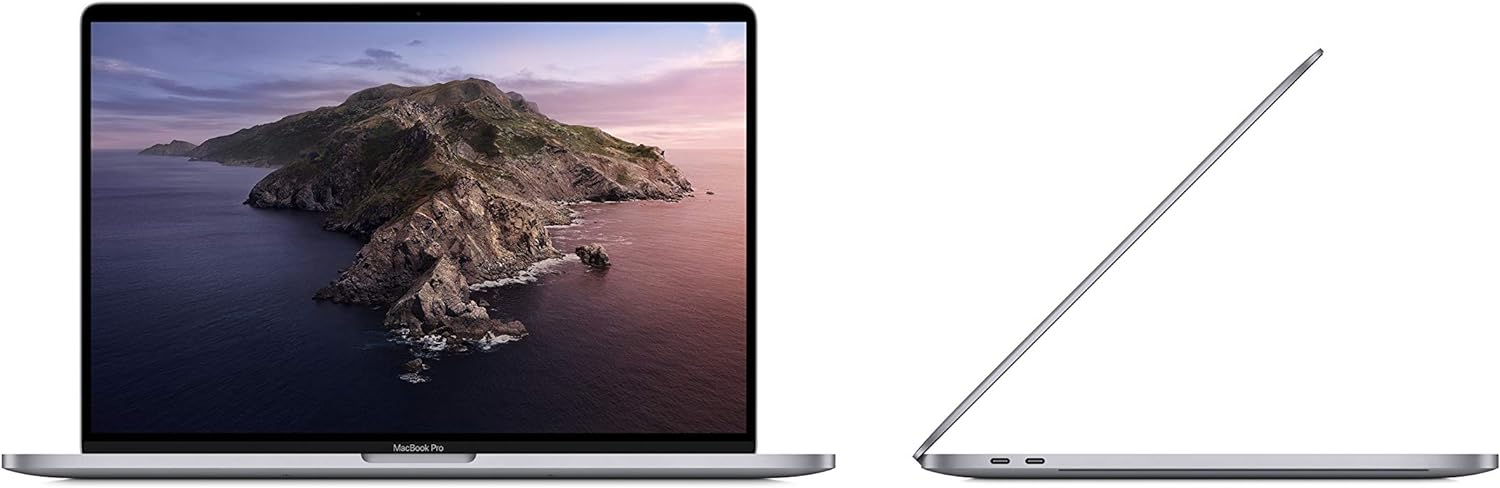 Late 2019 Apple MacBook Pro Touch Bar with 2.4GHz 9th Gen 8 Core Intel i9 (16 inch, 32GB RAM, 2TB SSD) Space Gray (Renewed)