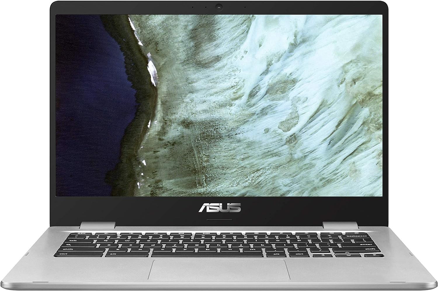 ASUS Chromebook C423NA, 14 HD Nano-Edge Display, Intel Processor N3350, 4GB DDR4, 64GB eMMC, Chrome OS
