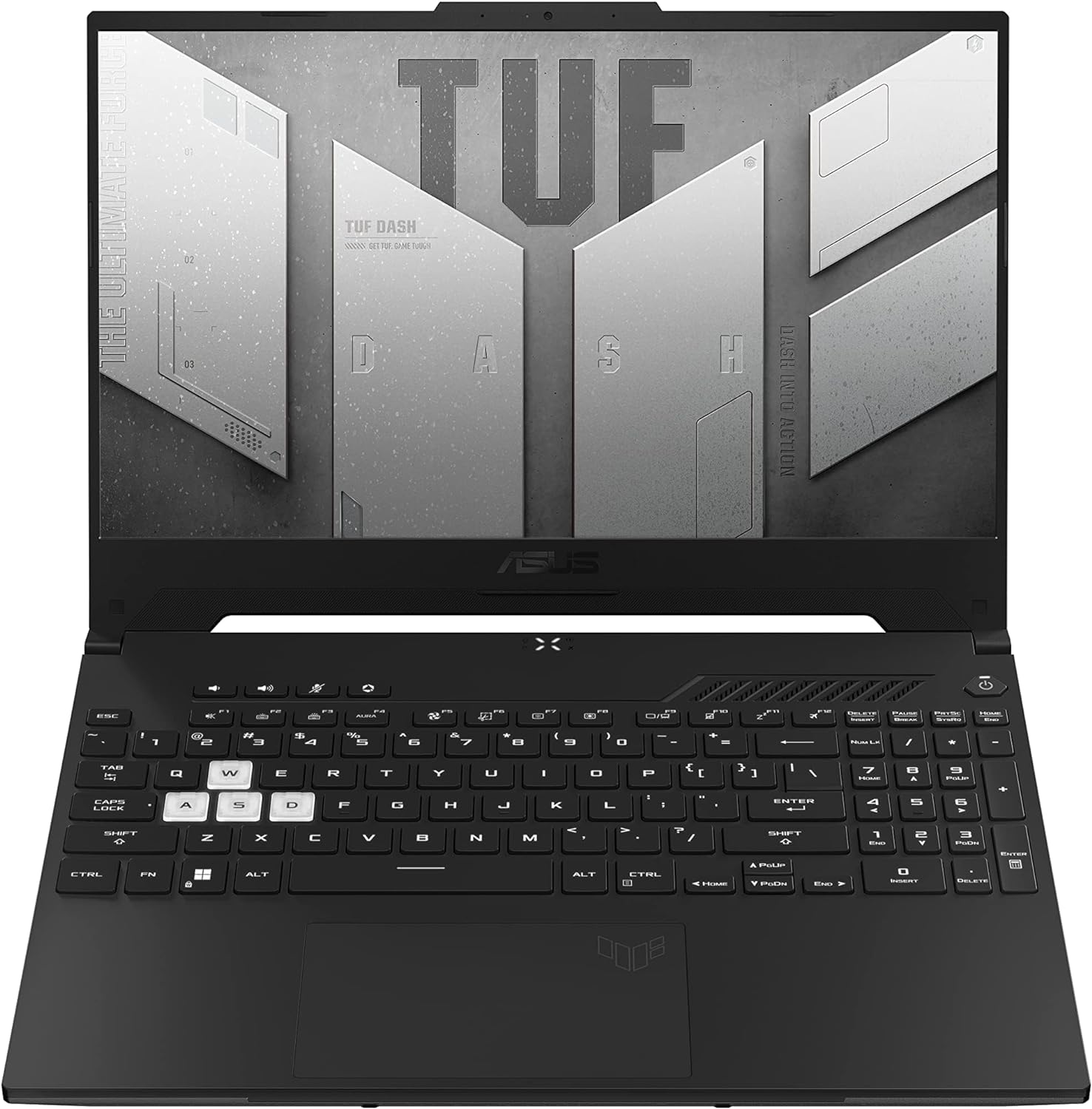 ASUS TUF Gaming F15 Gaming Laptop, 15.6” 144Hz FHD IPS-Type Display, Intel Core i5-11400H Processor, GeForce RTX 3050 Ti, 16GB DDR4 RAM, 512GB PCIe SSD, Wi-Fi 6, Windows 11 Home, FX506HEB-RS53, Black