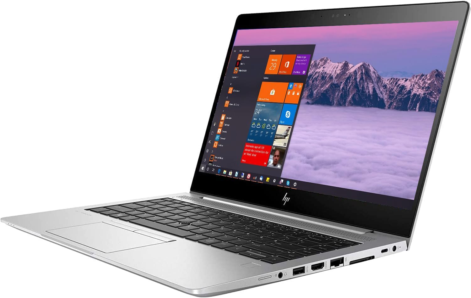 HP Elitebook 840 G5 14-inch FHD (1920x1080) Business Laptop (Intel Quad-Core i5-8250U, 16GB DDR4 RAM, 512GB SS USB Type-C, HDMI, Windows 11 Pro (Renewed)
