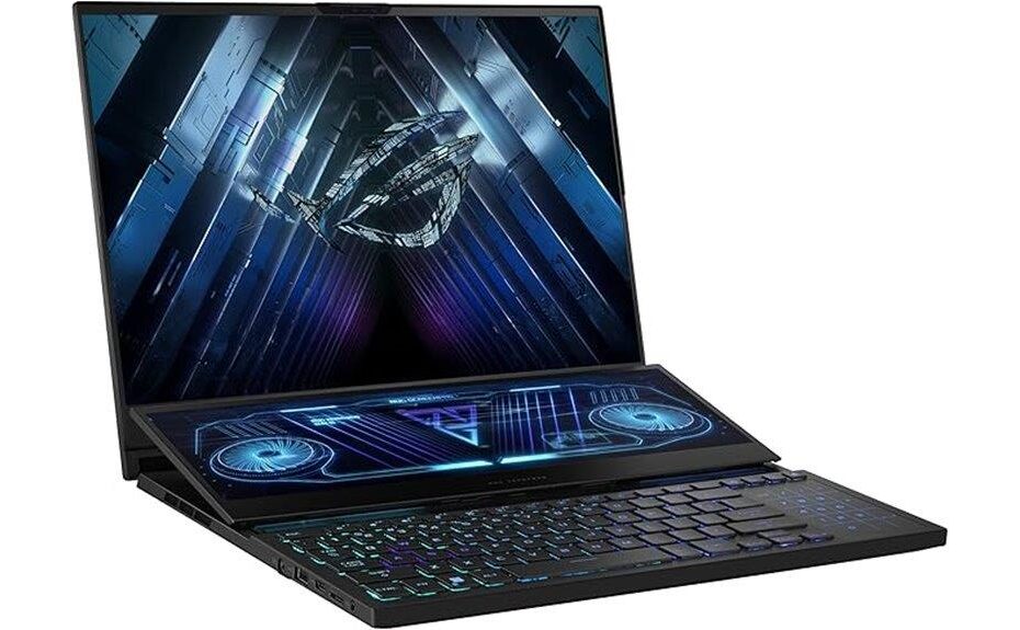 dual screen gaming laptop
