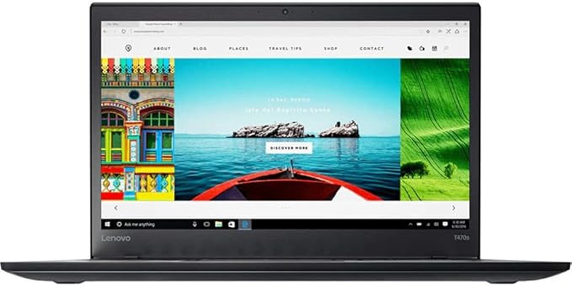 lightweight business laptop performance